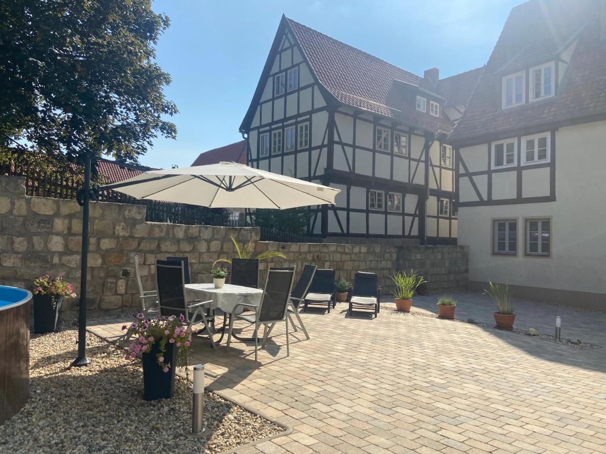 Apartment Am Pulverturm Quedlinburg Exterior foto